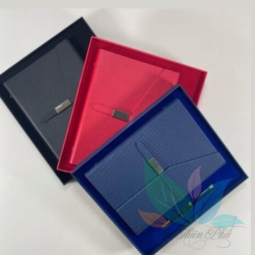 SẢN XUẤT & IN ẤN SỔ TAY QUÀ TẶNG TẠI XƯỞNG SẢN XUẤT SỔ BÌA DA MAI THIÊN PHÁT